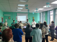 "Встреча со студентами медицинских факультетов"